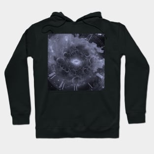 Eye and clock face Hoodie